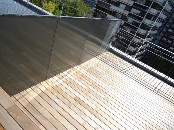 Aménagement de balcons en bois Paris