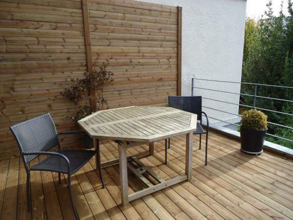 Aménagement de balcons en bois Paris