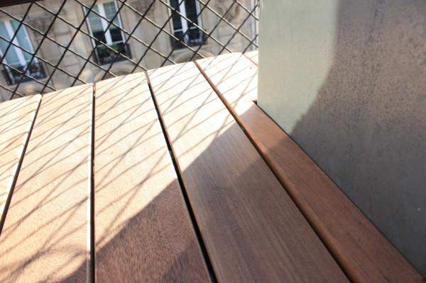 Atelier de fabrication de lames de terrasses en bois à Paris