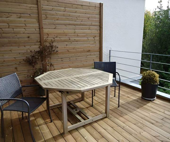 Tous travaux d’aménagement de balcons en bois à Paris