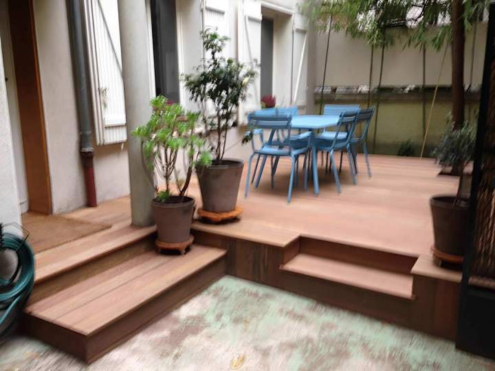 Des professionnels de l’aménagement extérieur en bois à Paris