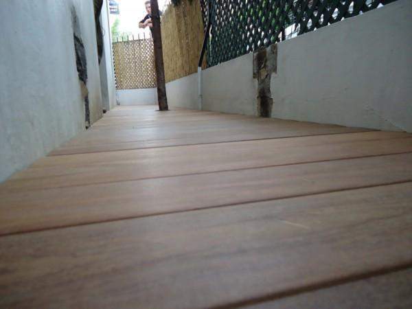 Atelier de fabrication de lames de terrasses en bois à Paris